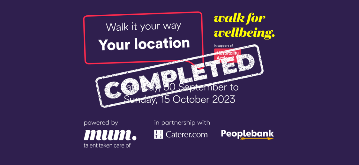 Walk for Wellbeing - Your Location