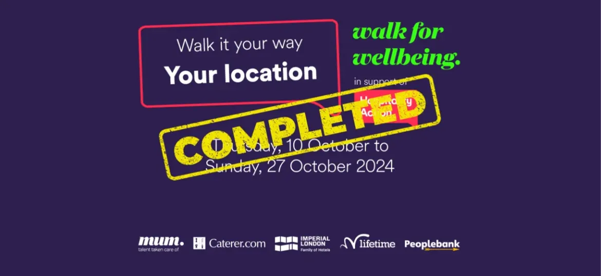 Walk for Wellbeing - Your Location